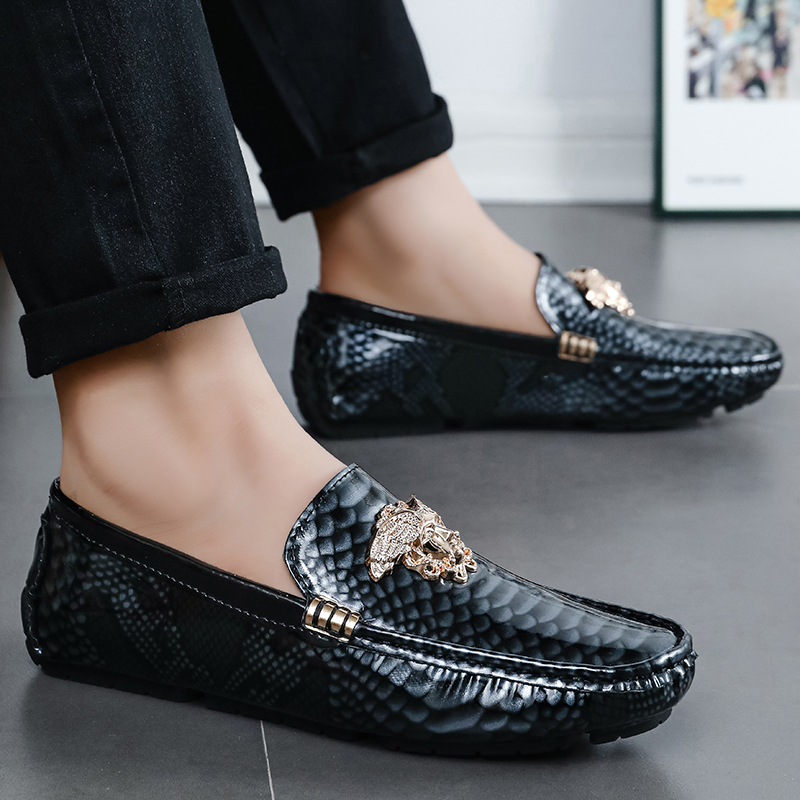 Penny Loafers Patent Leather C - Aqua Sports Club ulasan dan harga