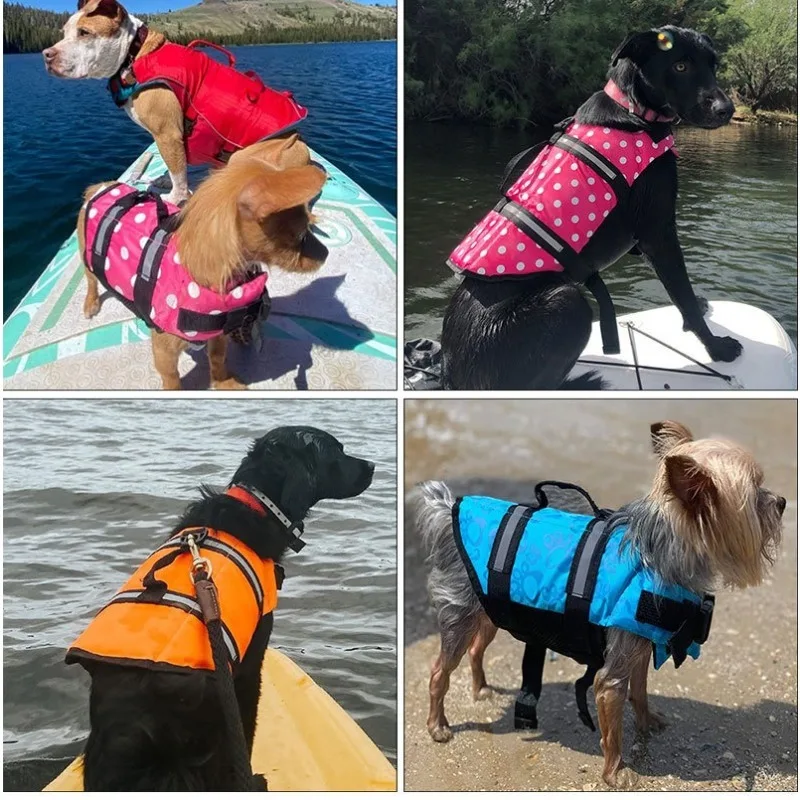 Dog Swimming Vest Pet Life Jac - Life Jacket Buoyancy ulasan dan harga