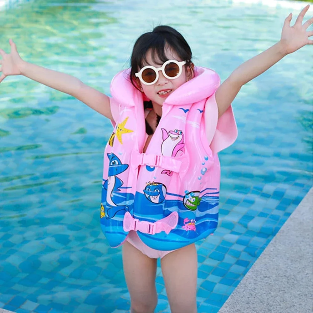 Kids Vest Children's Inflatabl - Life Jacket Buoyancy ulasan dan harga