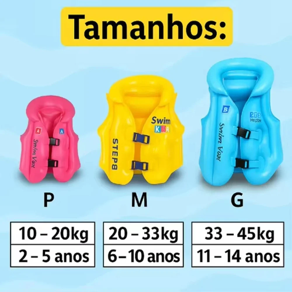 Kids Vest Children's Inflatabl - Life Jacket Buoyancy ulasan dan harga