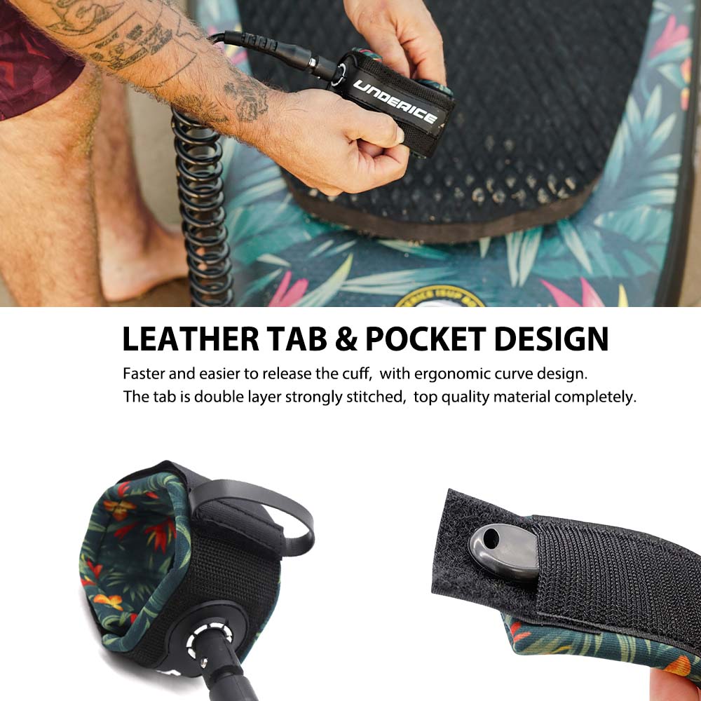 SUP Paddle Leash 7MM10FT Surfi - Surfboard Leash Ankle ulasan dan harga