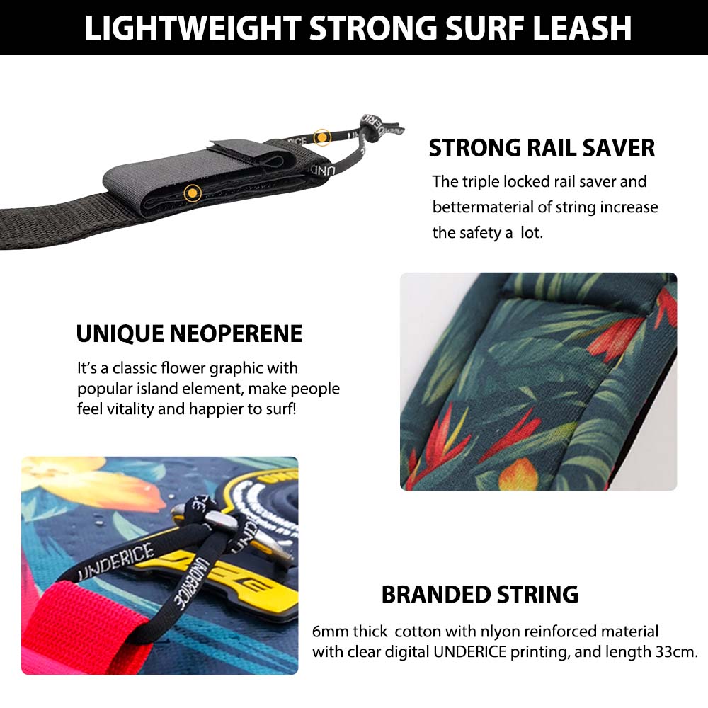 SUP Paddle Leash 7MM10FT Surfi - Surfboard Leash Ankle ulasan dan harga