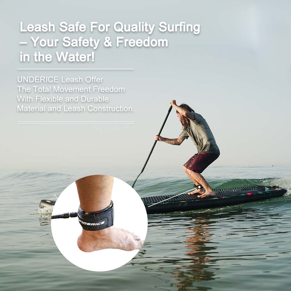 SUP Paddle Leash 7MM10FT Surfi - Surfboard Leash Ankle ulasan dan harga