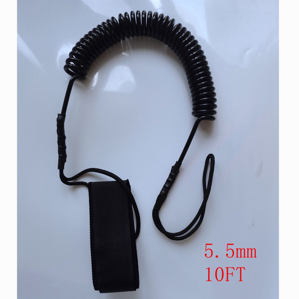 5.5MM 10FT Fiberglass Surfboar - Surfboard Leash Ankle ulasan dan harga