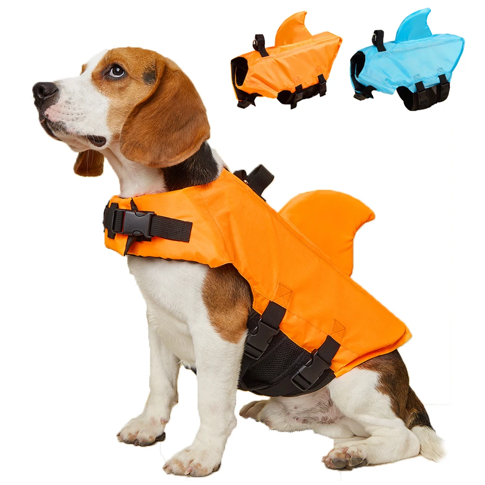 2026 Shark Fin Dog Life Jacket - Life Jacket Buoyancy ulasan dan harga