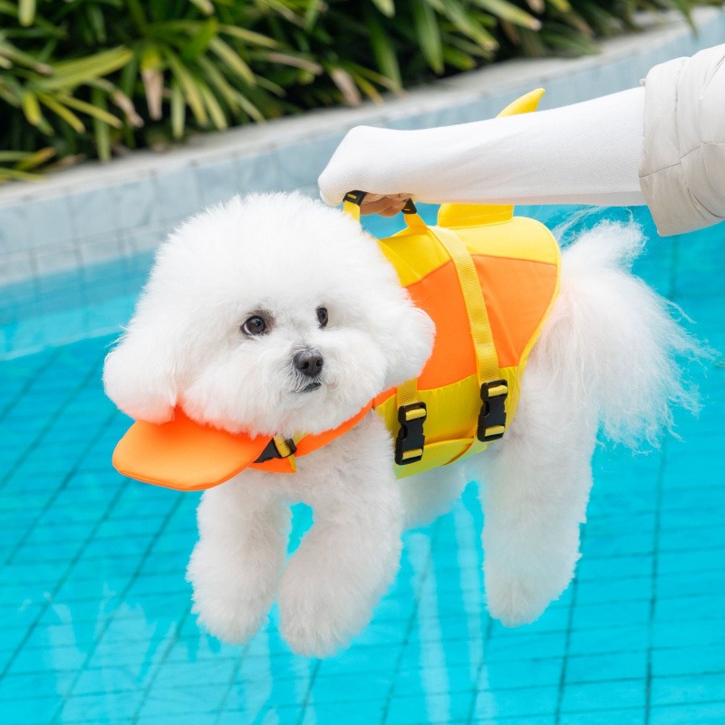 Shark Dog Life Jacket Pet Swim - Life Jacket Buoyancy ulasan dan harga