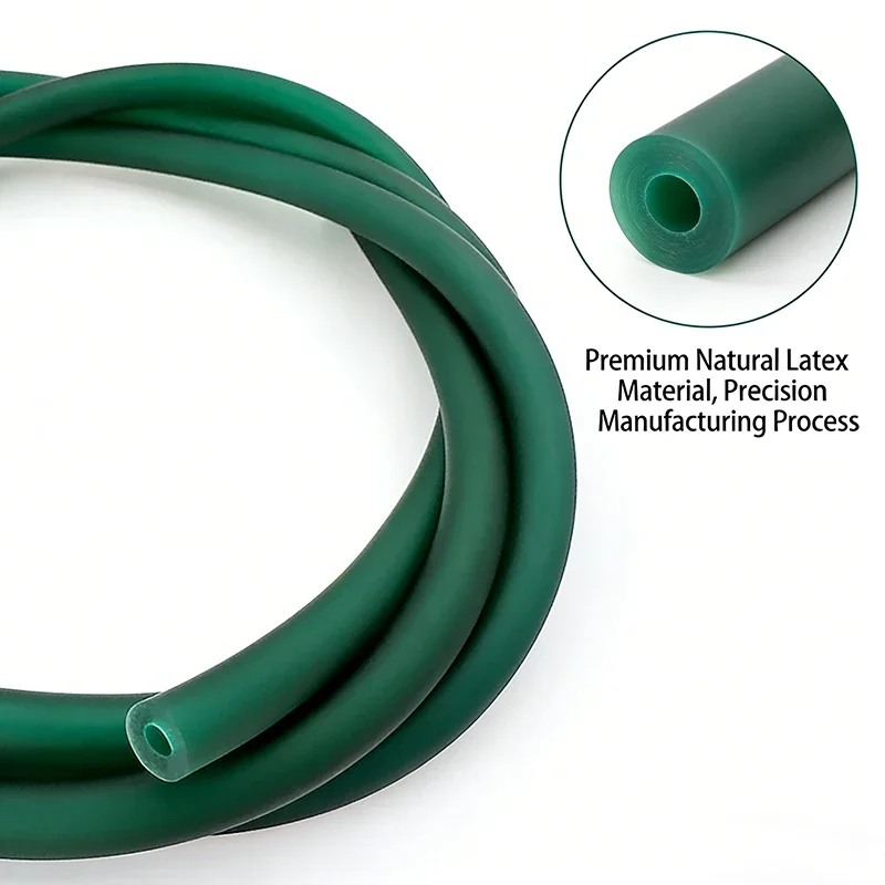 Dark Green Natural Latex Rubbe - Speargun Rubber Band ulasan dan harga