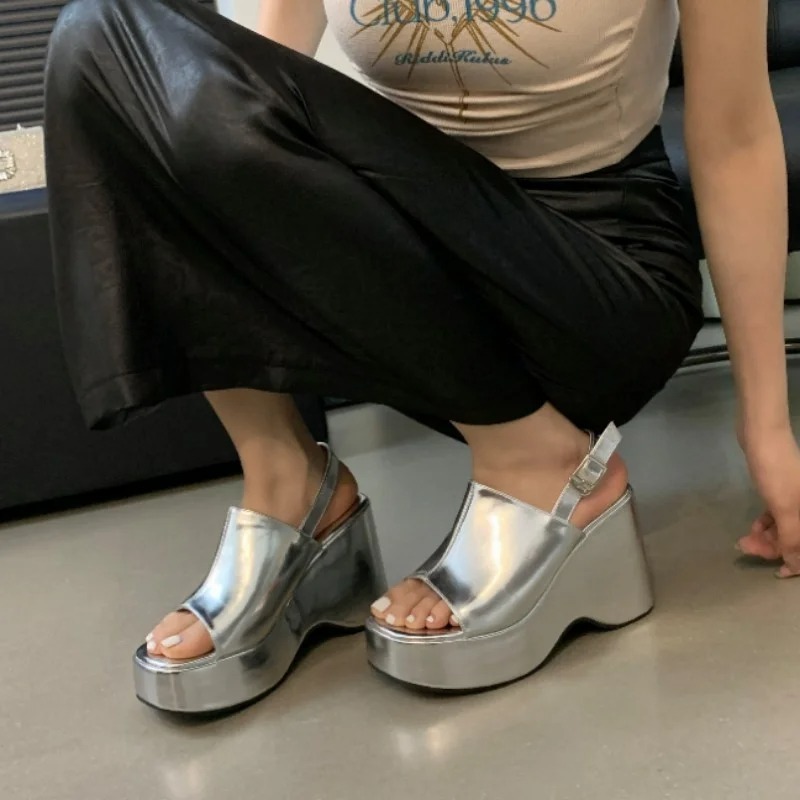 Sexy Club High Heels 10CM Slop - Aqua Sports Club ulasan dan harga
